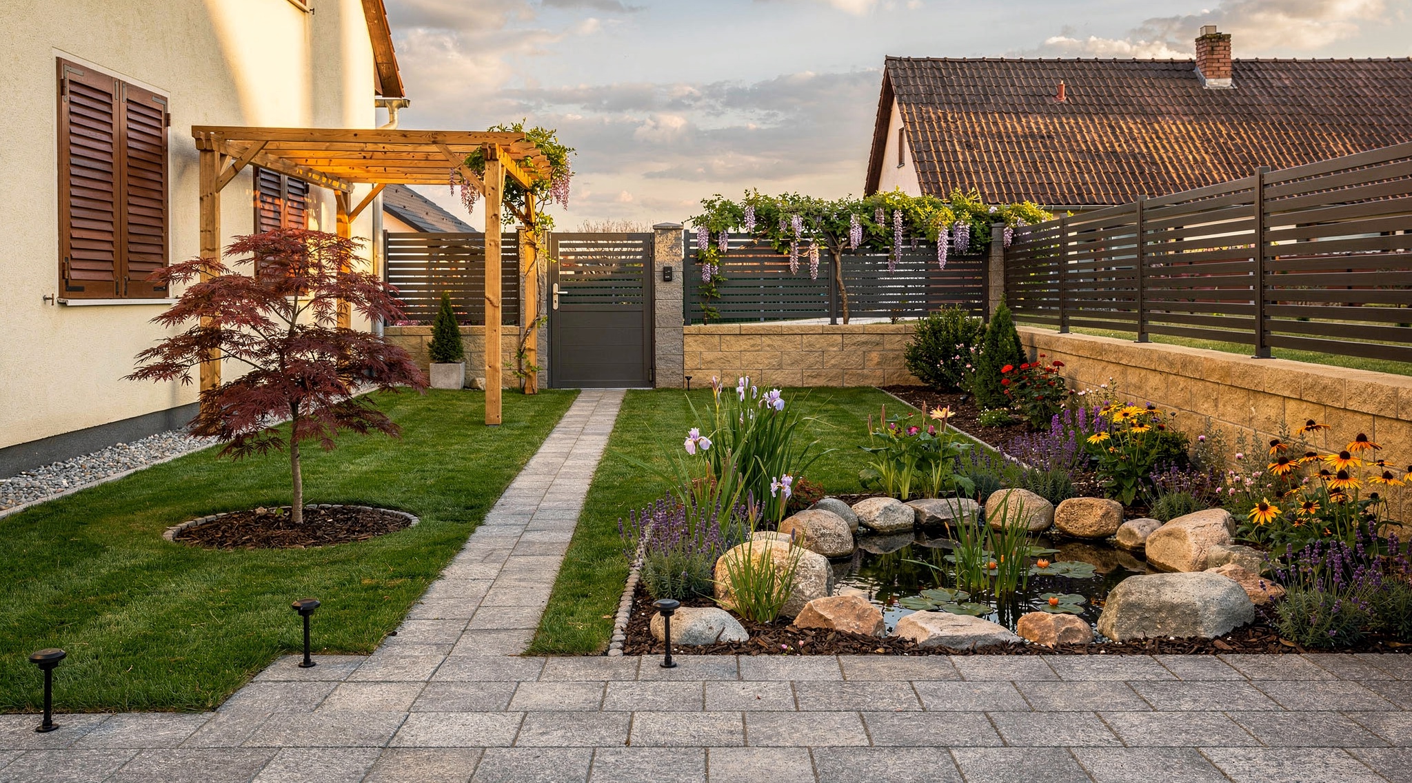 Garten- und Landschaftsbau - Nachher